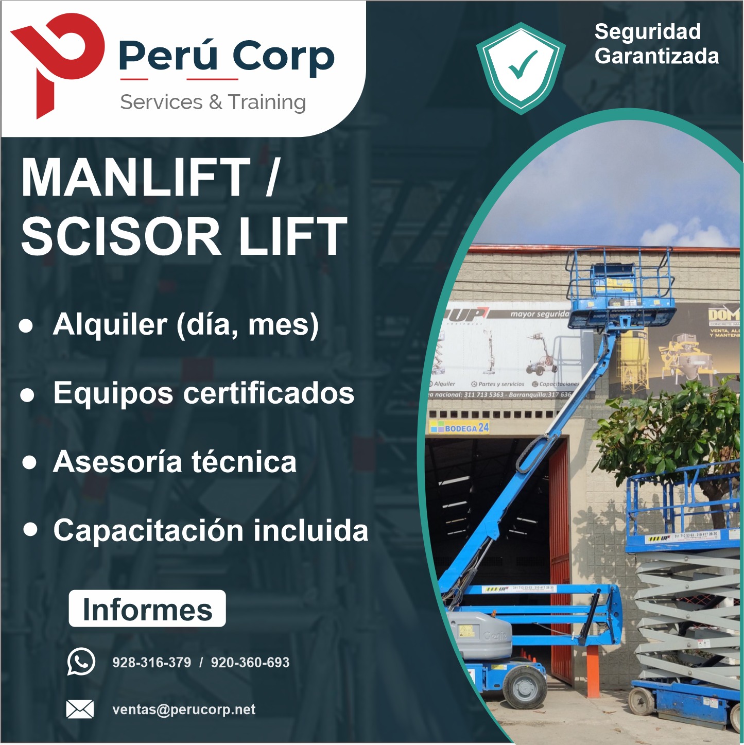 Manlift / Scissor Lift