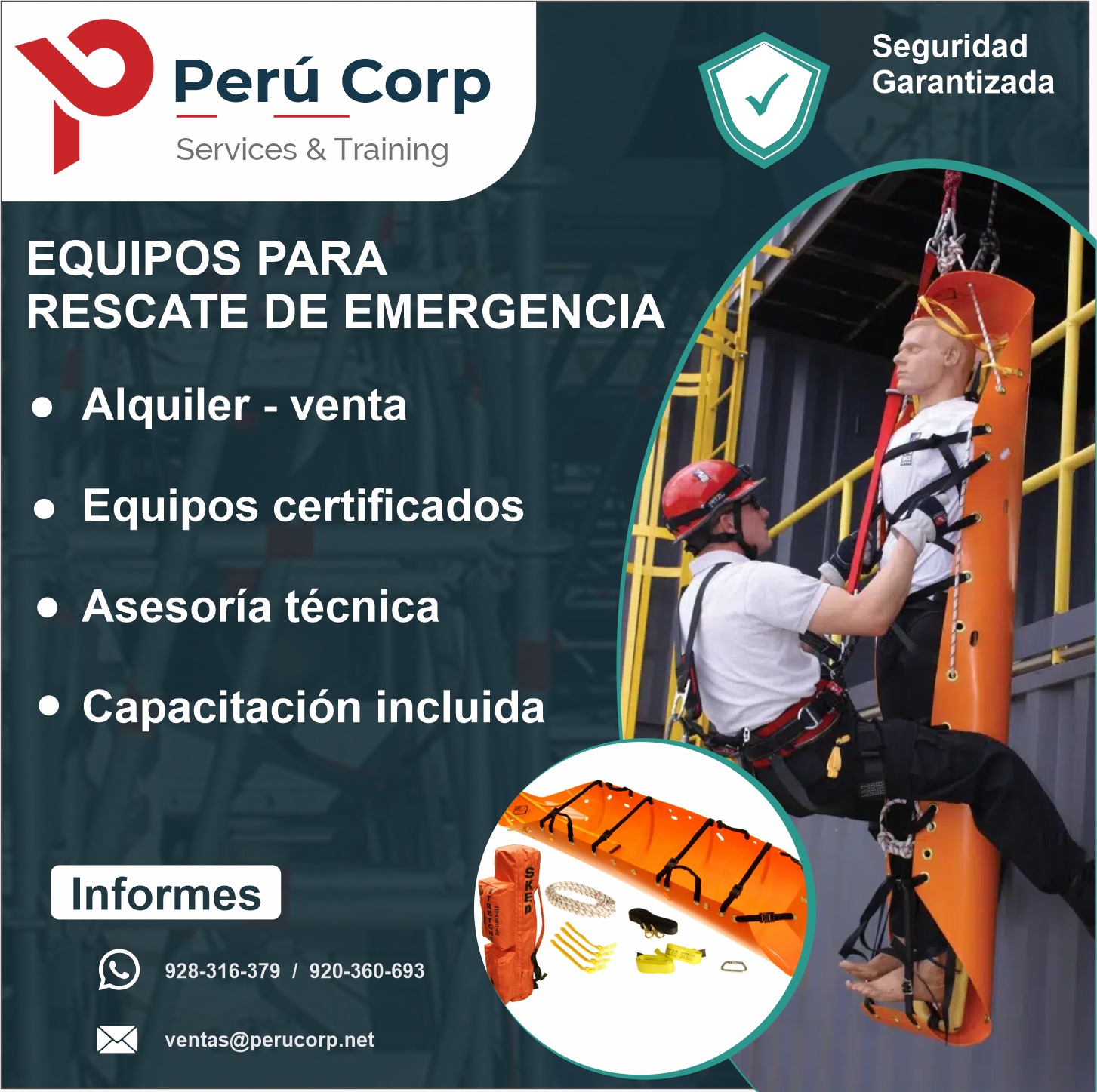 Equipos para Rescate de Emergencia